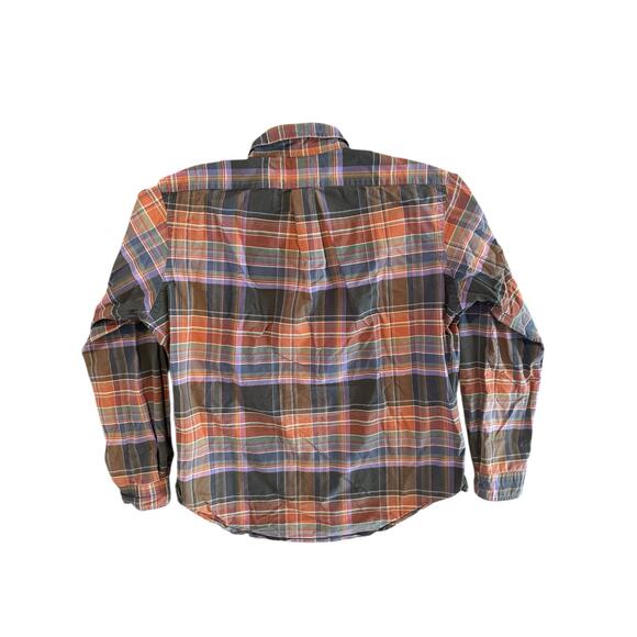 Ralph Lauren Men’s Classic Fit Plaid Button Down Shirt Large Multicolor - Picture 6 of 9